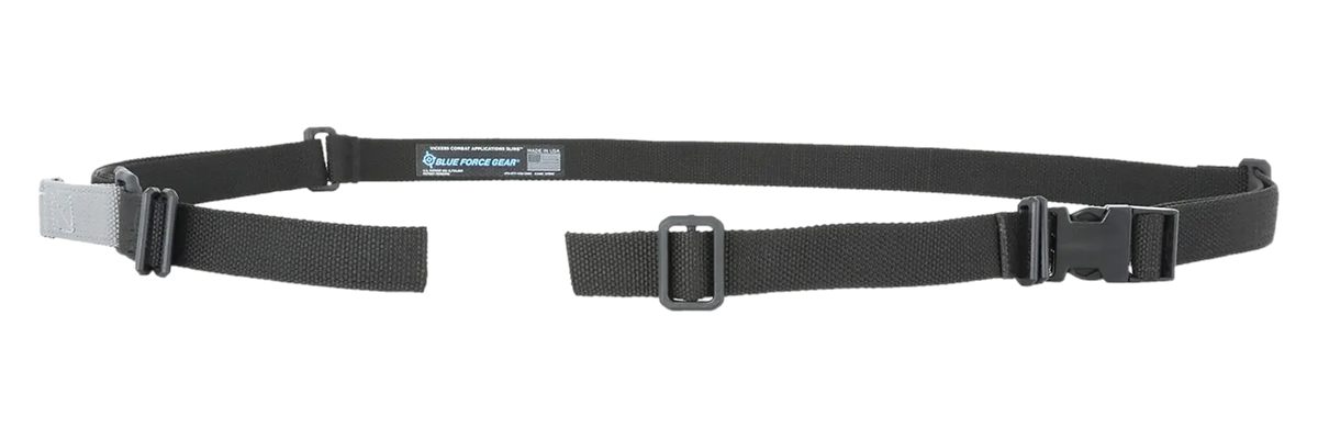 Blue Force Gear VCAS125AABK Vickers Standard Sling Black Cordura 54in-64in