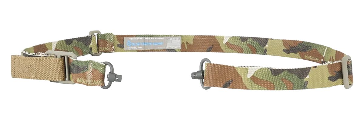 Blue Force Gear VCASPB125AAMC Vickers Push Button Sling MultiCam Cordura 36