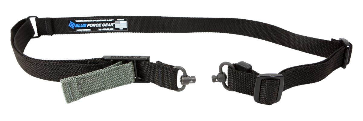 Blue Force Gear VCAS2TO1RED125AABK Vickers 221 Black Cordura One-Two Point