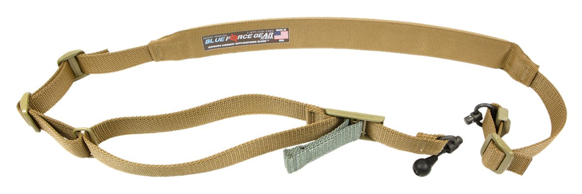 Blue Force Gear VCAS2TO1RED200AACB Vickers 221 Coyote Tan Cordura Padded On view 3