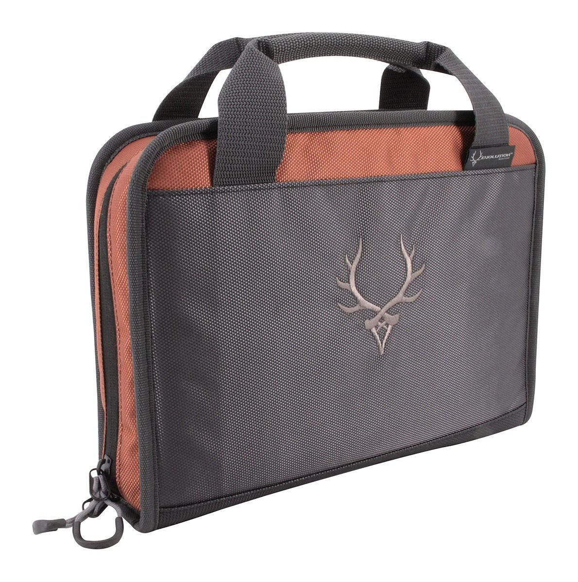 Evolution Outdoor Marksman Series Double Pistol Case 13 in., 1680D, Grey, G