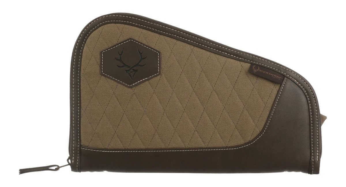 Evolution Outdoor President Series Quilted Pistol Case - 12in inch, Khaki