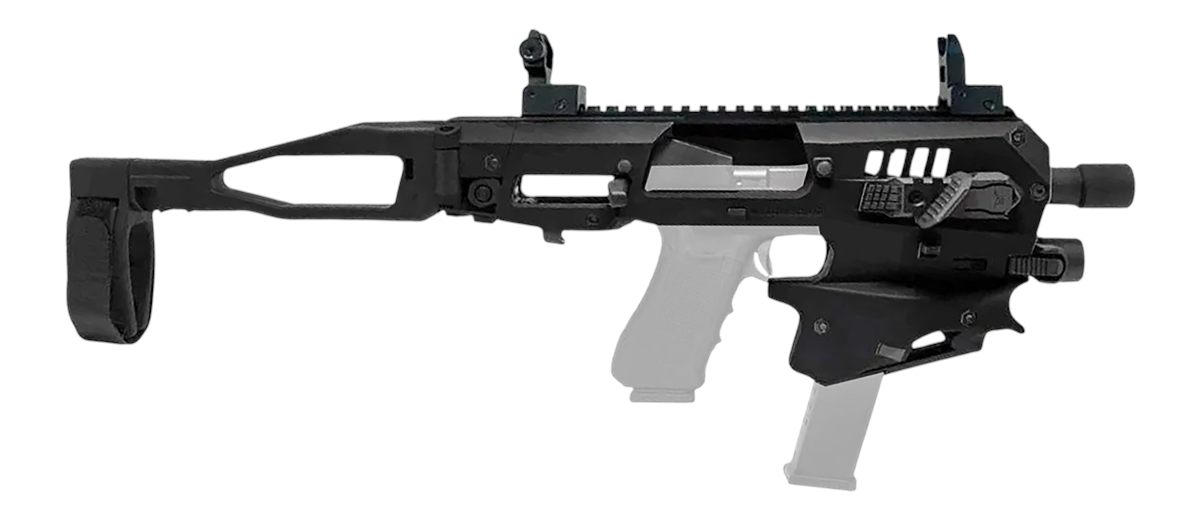 Meta Tactical MCKGEN2 Micro Conversion Kit Fits Glock Gen2 Black Synthetic