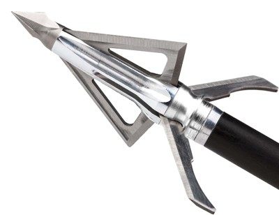 Grim Reaper Broadhead Hybrid 4-Blade 100GR 1 1/2inX 1 3/16in