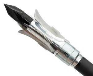 Grim Reaper Broadhead Razortip Xbow 3-Blade 125GR 1 1/2in CUT view 2