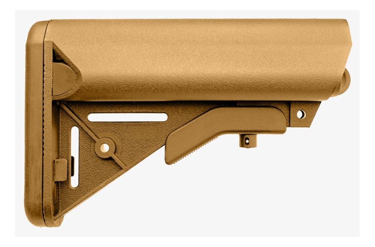 B5 Systems SOP1076 Enhanced Sopmod Coyote Brown Synthetic for AR-Platform w