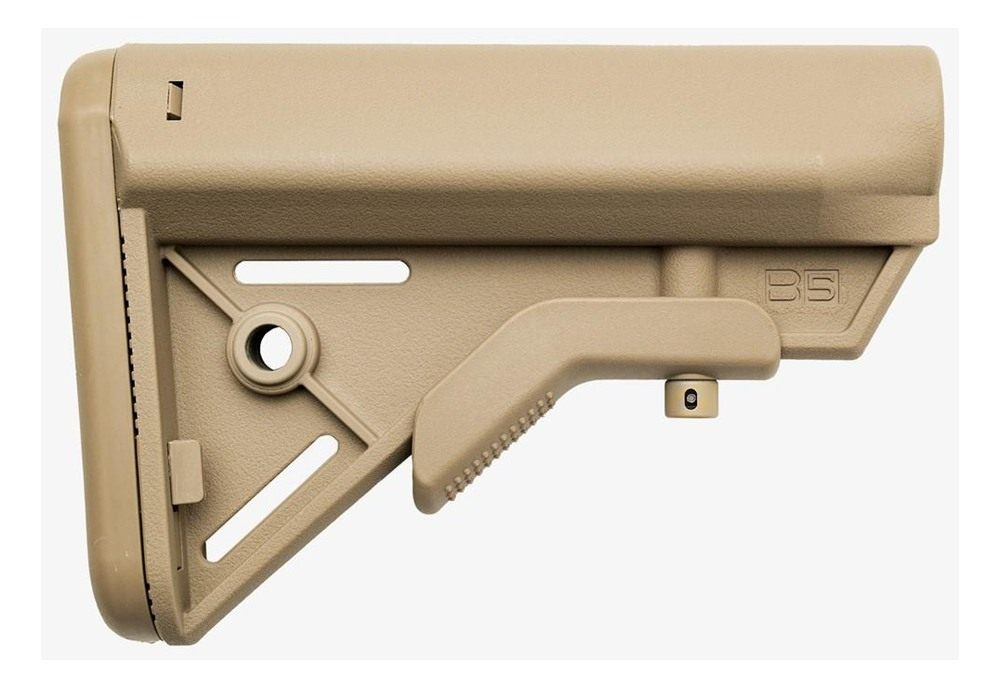B5 Systems BRV1085 Bravo Flat Dark Earth Synthetic for AR-Platform with Mil