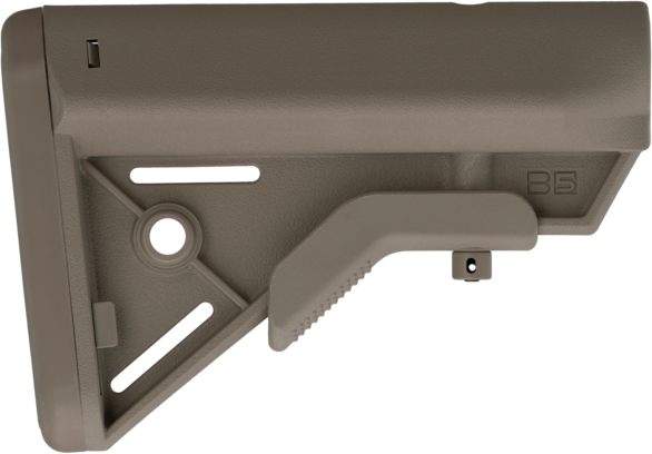 B5 Systems BRV1085 Bravo Flat Dark Earth Synthetic for AR-Platform with Mil view 2