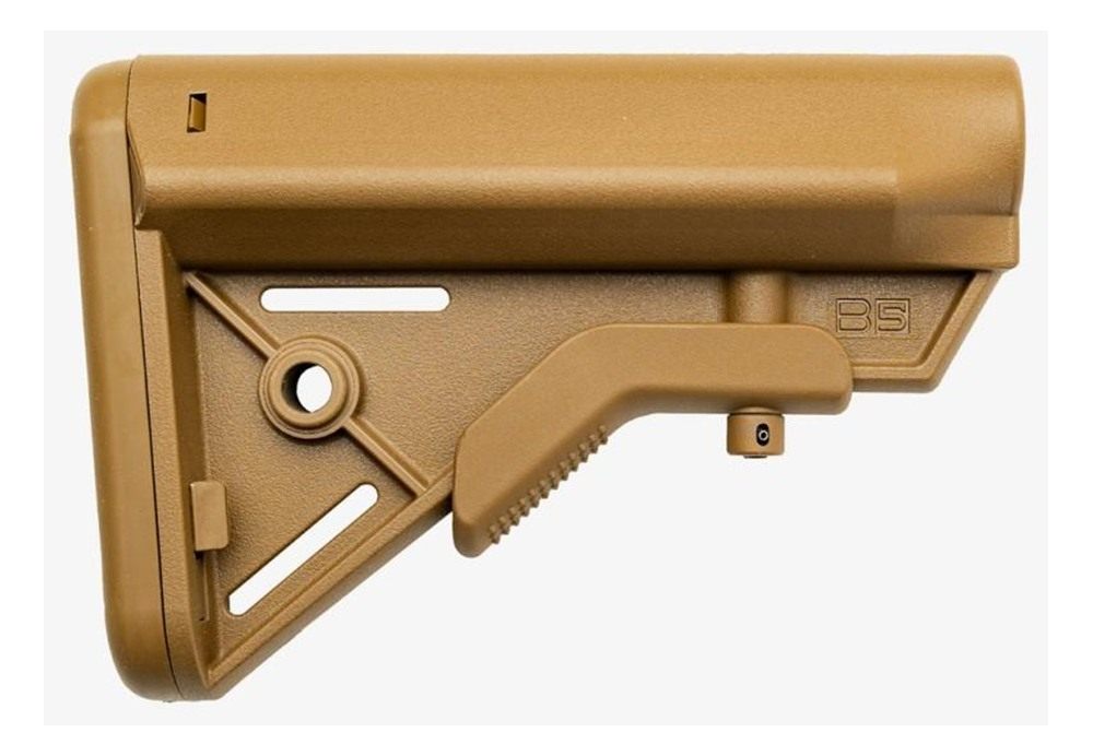 B5 Systems BRV1086 Bravo Coyote Brown Synthetic for AR-Platform with Mil-Sp