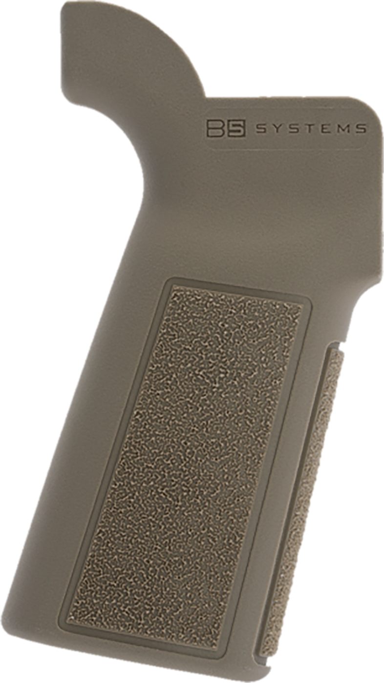 B5 Systems PGR1120 Type 23 P-Grip FDE Polymer, Aggressive Textured, Fits AR