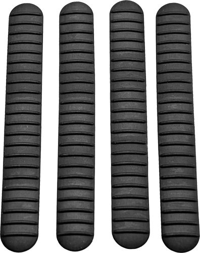 B5 SYSTEMS RAIL COVER M-LOK BLACK 3 SECTION 4-PACK view 2