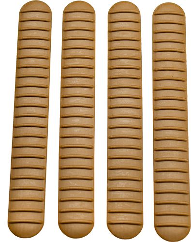 B5 SYSTEMS RAIL COVER M-LOK COYOTE BROWN 3 SECTION 4-PACK view 2