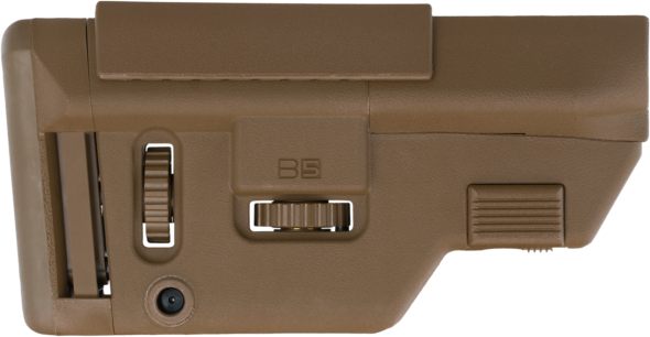 B5 Systems CPS1306 Precision Coyote Brown Synthetic Adjustable with Cheek R view 2
