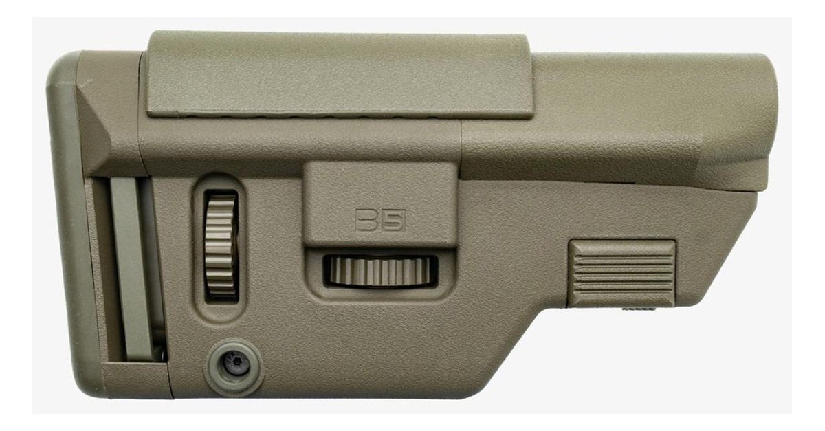 B5 Systems Precision Stock Collapsible Medium OD Green