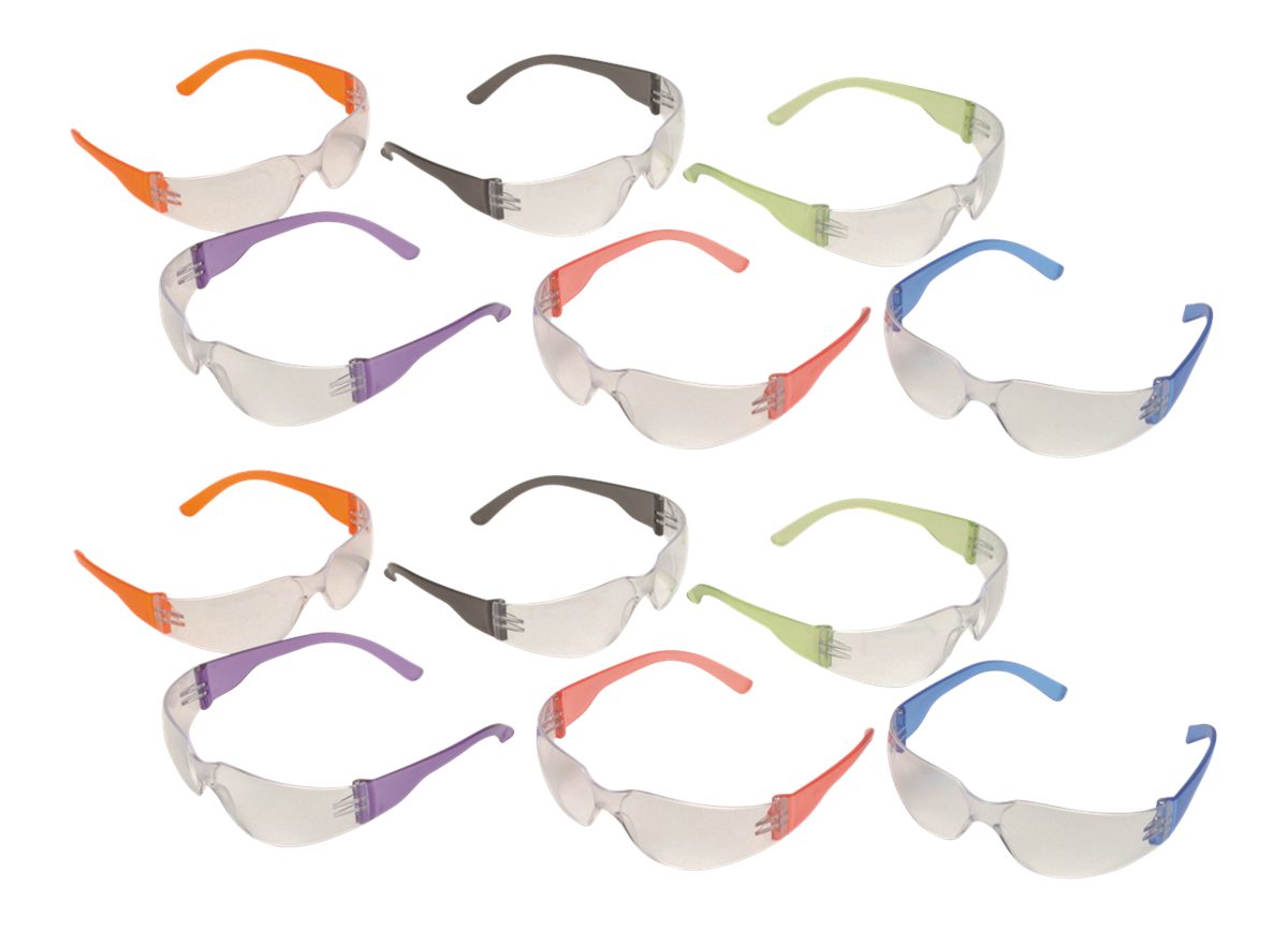 Pyramex S4110SMP Intruder Glasses Adult Clear Lens Anti-Scratch Polycarbona