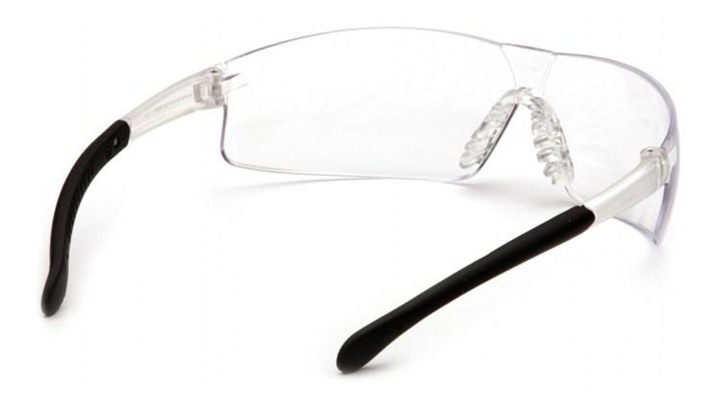 Pyramex Safety Provoq Glasses Black with Clear Lens