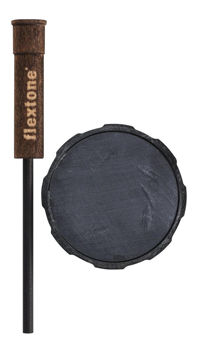 Flextone Hunting Loud Realistic Sounds Weatherproof Pot Luck Slate Friction