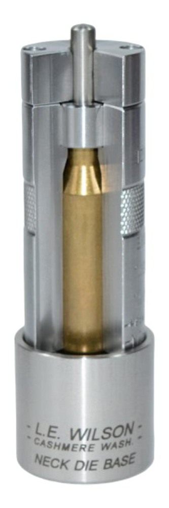 L.E. Wilson Stainless Neck Sizing Die Interchangeable Bushing Type 6mm/6.5 view 4