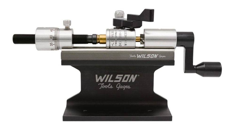 L.E. Wilson Case Trimmer Kit 17-45 w/ Micro Adj includes Stand Clamp/TiN Cu