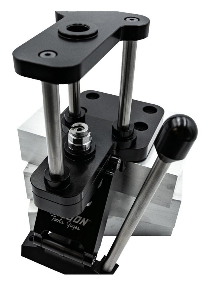 L.E. Wilson Single Stage Reloading Press view 2
