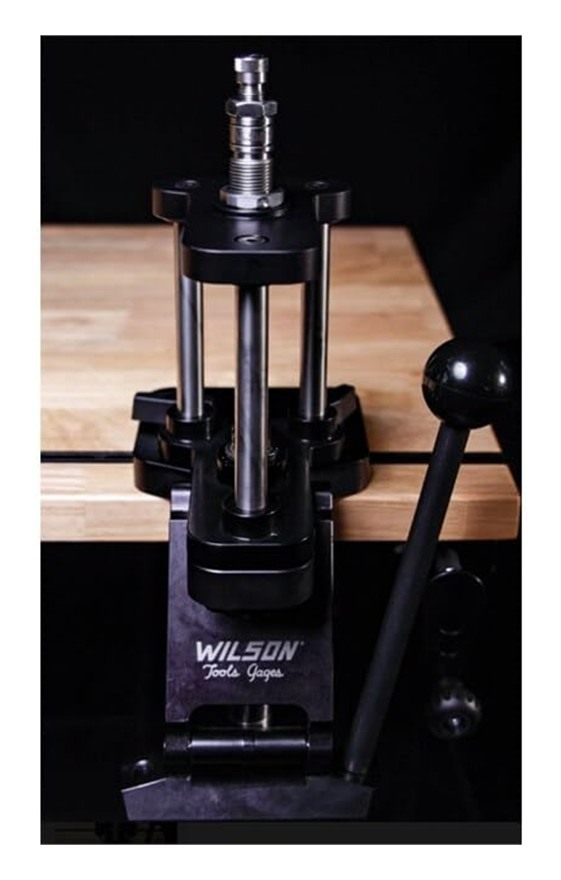 L.E. Wilson Single Stage Reloading Press view 5
