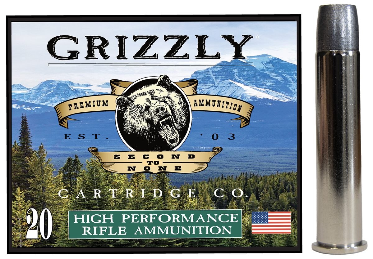 Grizzly Ammo GC45/70+P4 45-70 Gov+P 405gr Bonded Flat Point 20 Per Box/10 C