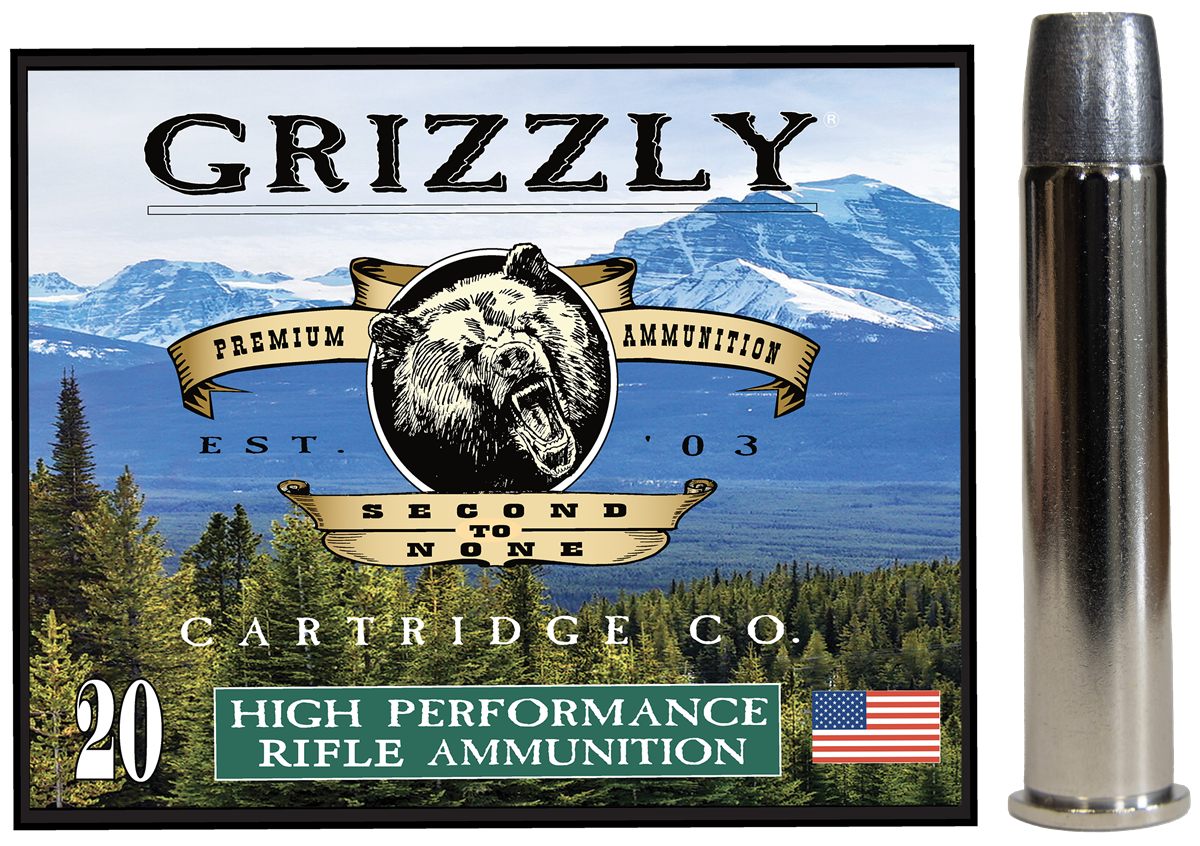 Grizzly Ammo GC45/70+P8 45-70 Gov+P 460gr Wide Long Nose Gas Check 20 Per B