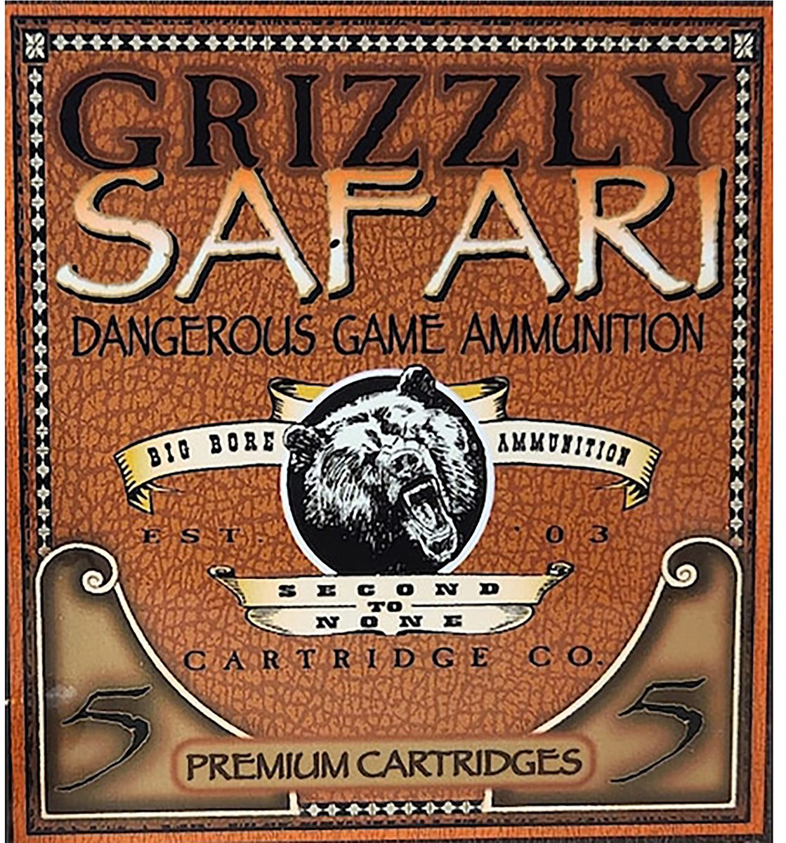 Grizzly Ammo GC416REM5 416 RemMag 400gr Solid Brass 5 Per Box/10 Case
