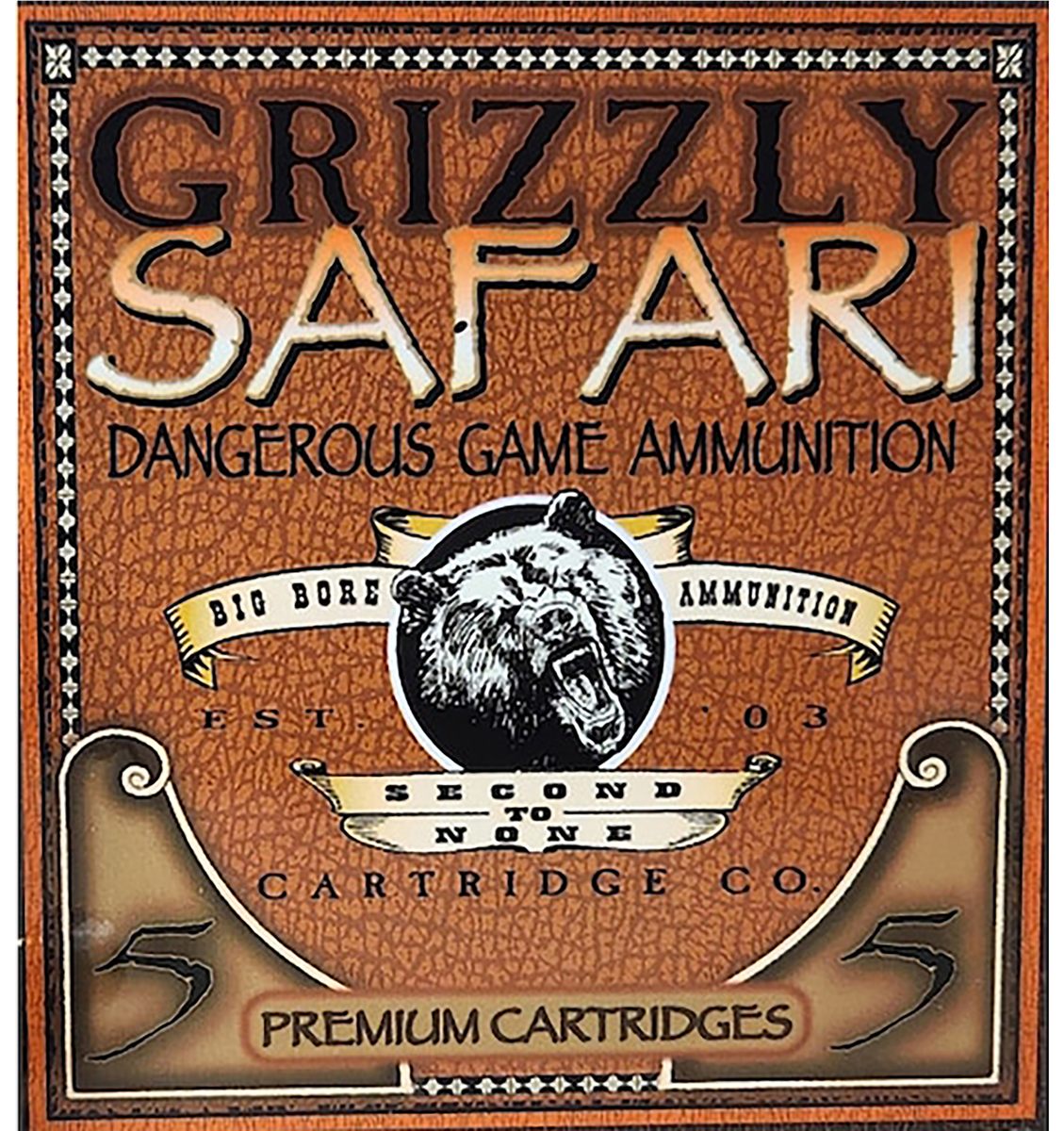 Grizzly Ammo GC47NE1 470 NitroExpress 500gr Triple Shock X 5 Per Box/10 Cas