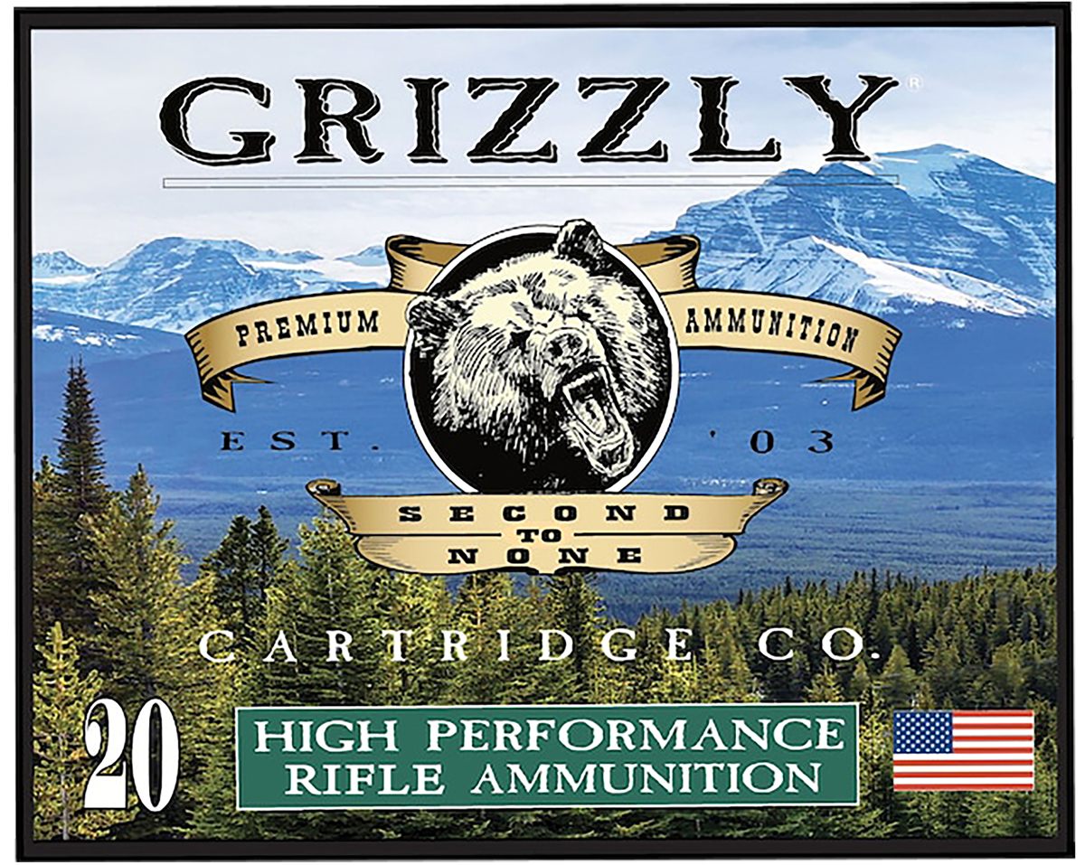 Grizzly Ammo GC45/70+P10 45-70 Gov+P 525gr Full Metal Jacket Flat Point 20