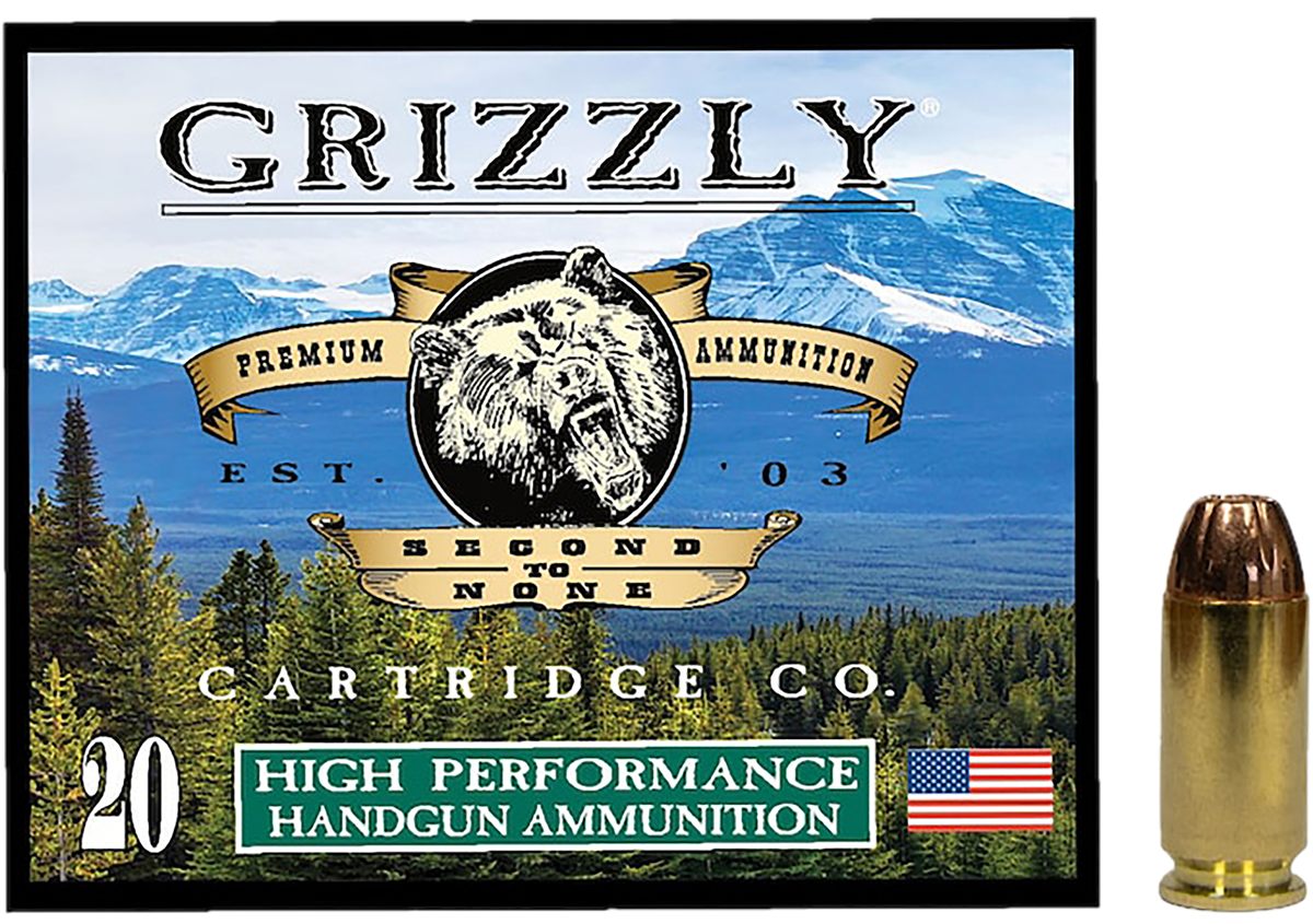 Grizzly Ammo GC4SW1 40S W 200gr Jacketed Hollow Point 20 Per Box/10 Case
