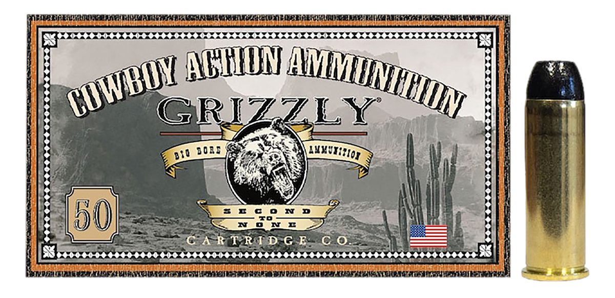 Grizzly Ammo GC44M2 44 RemMag 200gr Round Nose Flat Point 50 Per Box/10 Cas