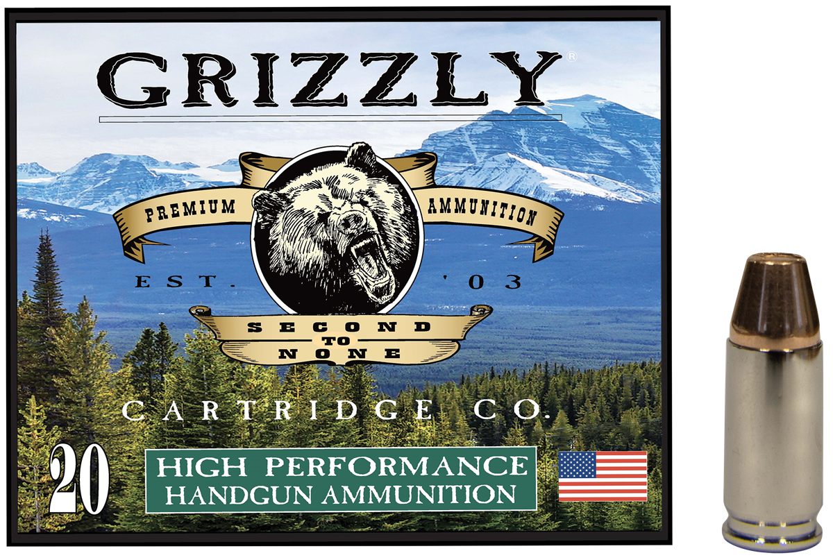 Grizzly Ammo GC9M+P19mm+P Luger 124gr Full Metal Jacket Flat Point 20 Per B