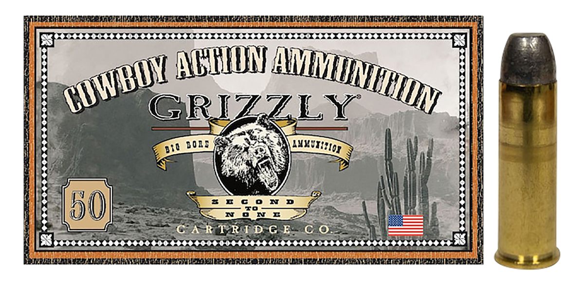 Grizzly Ammo GC44SP2   44Special 200gr Round Nose Flat Point 50 Per Box/10 Case