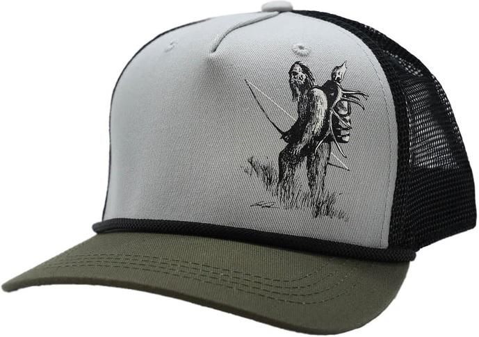 Wild Ryw Backcountry Squatch Hat Green/gray 5-panel Fit