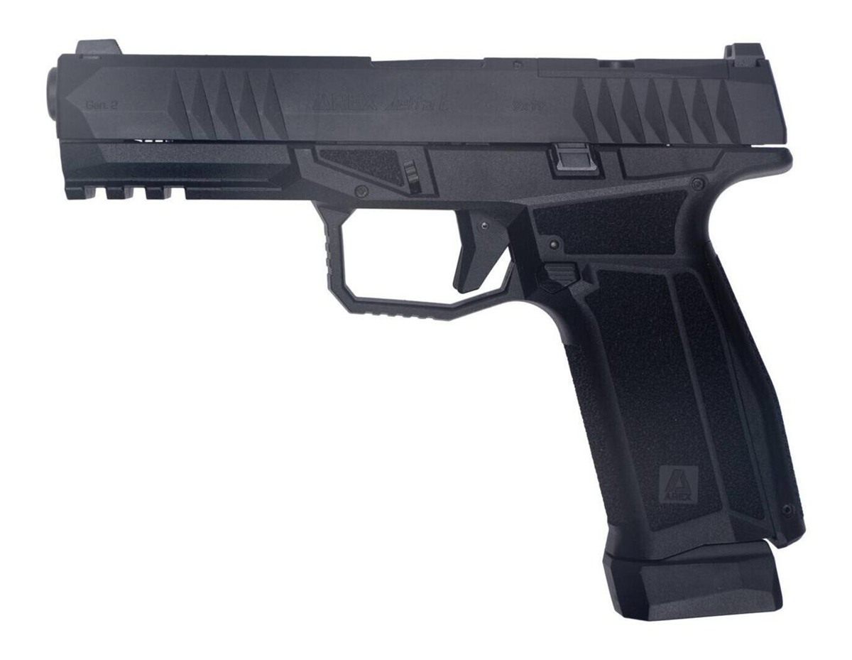 Global Ordnance Arex 815537023893 Delta L Gen2 9mm Luger 17+1 4.50in Black view 2