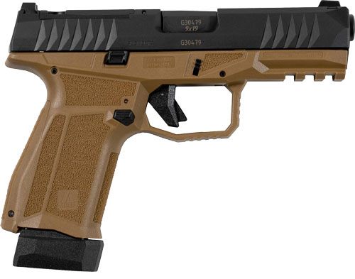 Global Ordnance Arex Delta M GEN 2 9MM 1-15 1-15+2 MAG 4in BLK Slide/FDE FR