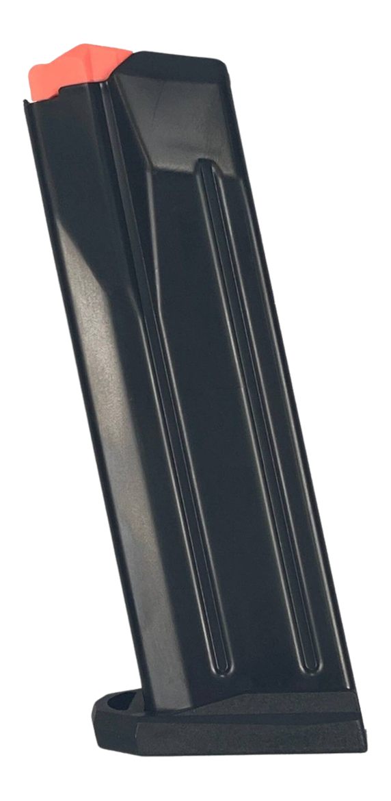 Global Ordnance Arex 815537027716 15rd 9mm Luger Fits Delta M Black/Aluminu