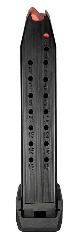 Global Ordnance Handgun Magazine for Arex Delta L/X 9mm Luger 17/rd with +2 view 2