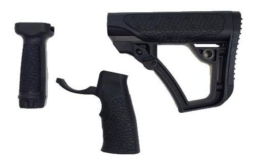 Daniel Defense 2810206145006 Collapsible Buttstock Pistol Grip/Vertical For view 2