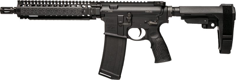 Daniel Defense MK18 5.56MM Pistol RIS II Rail Black 10.3in SBA3 1-32RD MAG