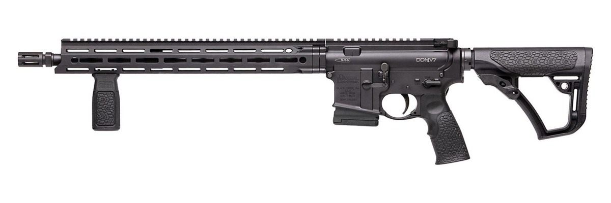 Daniel Defense 0212802081055 DDM4 V7 CA Compliant 5.56x45mm Nato 16in 10+1 view 2