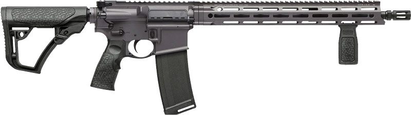 Daniel Defense DDM4 V7 Rifle 5.56mm 32rd Magazine 16" Barrel Cobalt Cerakote 6 Position Stock view 2