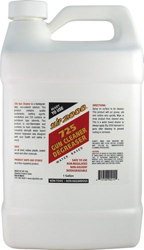 SLIP 2000 1-GALLON 725 GUN CLEANER AND DEGREASER
