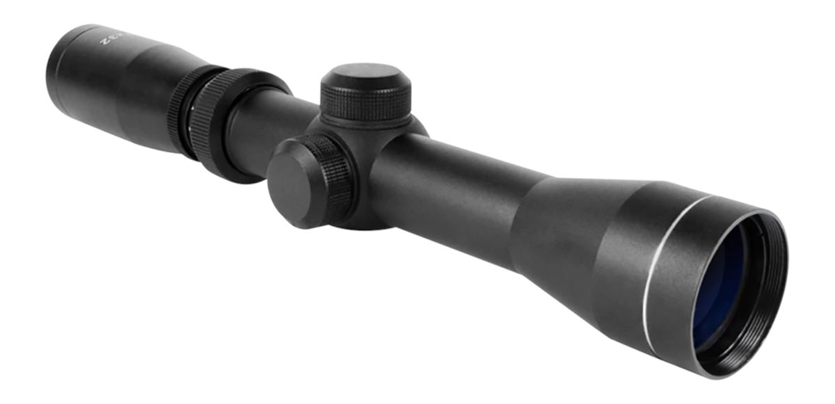 AIM Sports 2-7X32 Pistol Scope with Rings