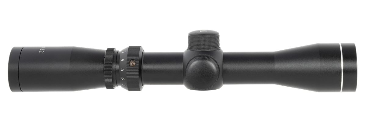 AIM Sports JHI2732B Black 2-7x 32mm