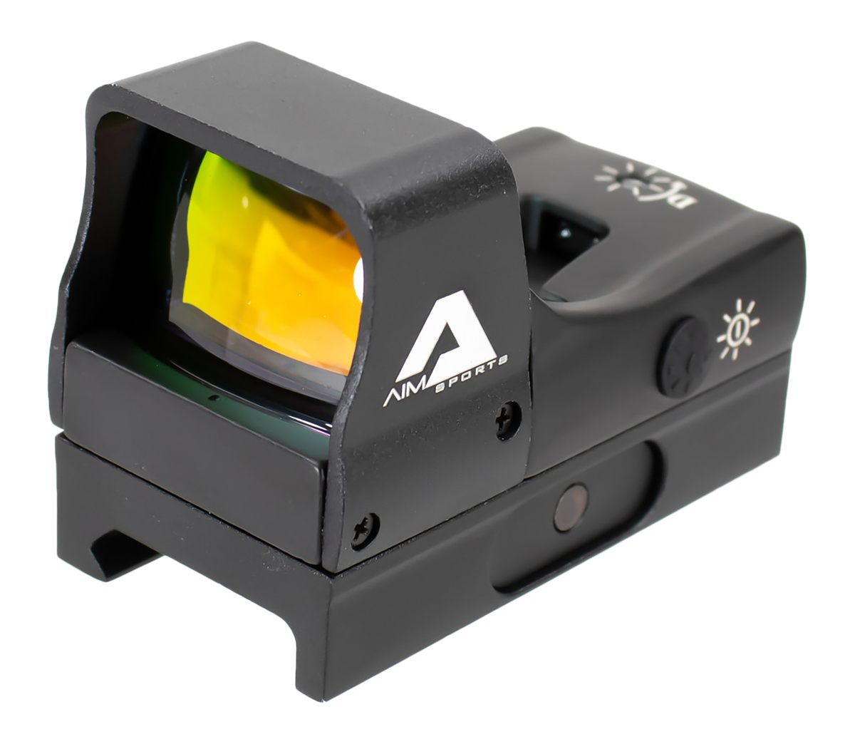 AIM Sports RT5C1 Compact Reflex Sight Matte Black 1x27mm 3.5 MOA Red Dot