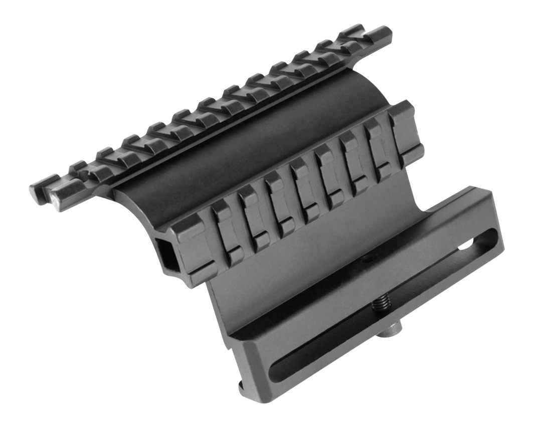 AIM Sports MK007 AK Double Side Rail Mount Black Anodized Aluminum Fits 191