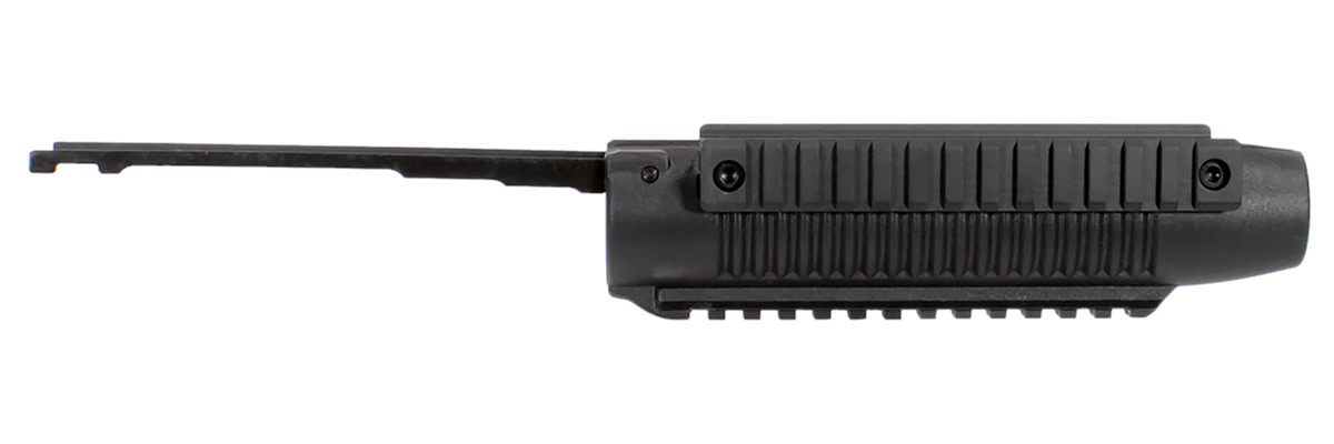 AIM Sports MTM88 Shotgun Polymer with Aluminum Side Rails Black Finish for