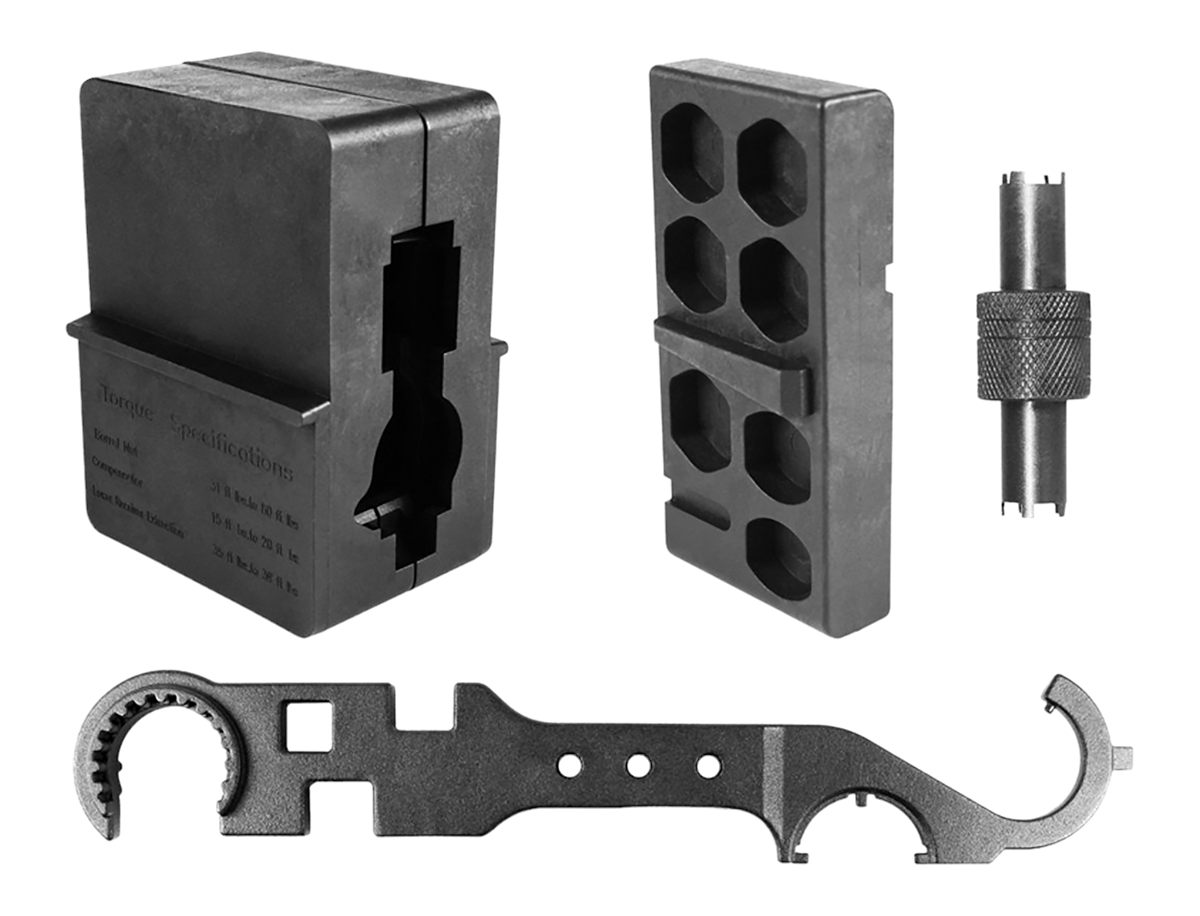 AIM Sports ATARAK Armorer's Kit Black Anodized AR15/M4/M16 Metal Handle